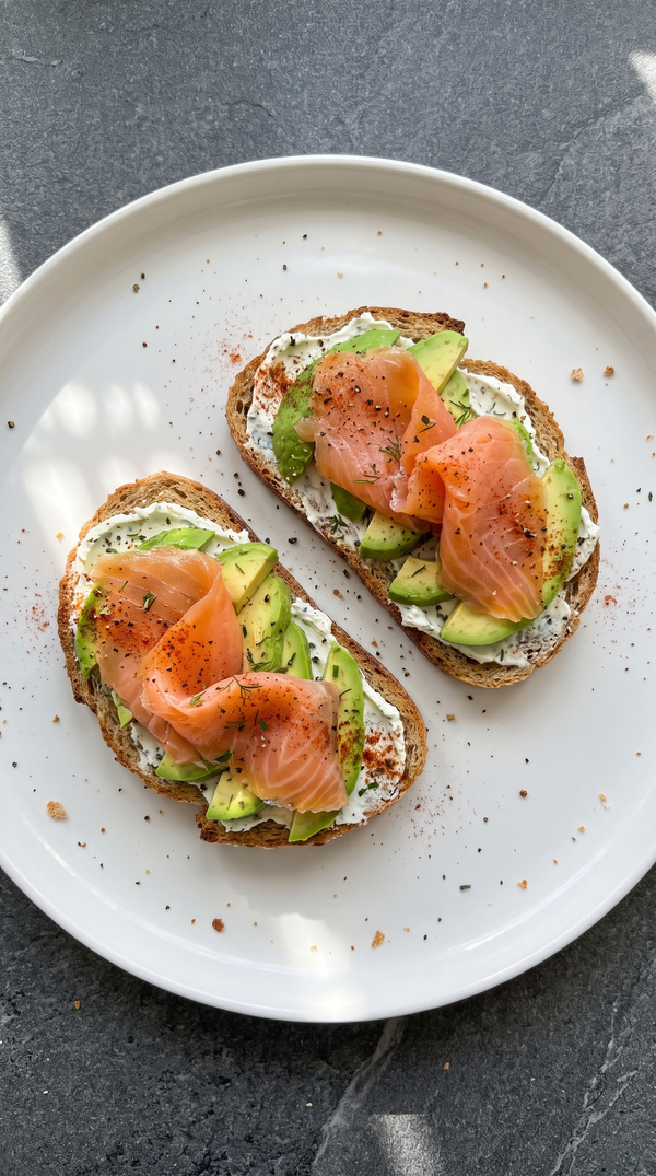 Avocado-Lachs-Stulle